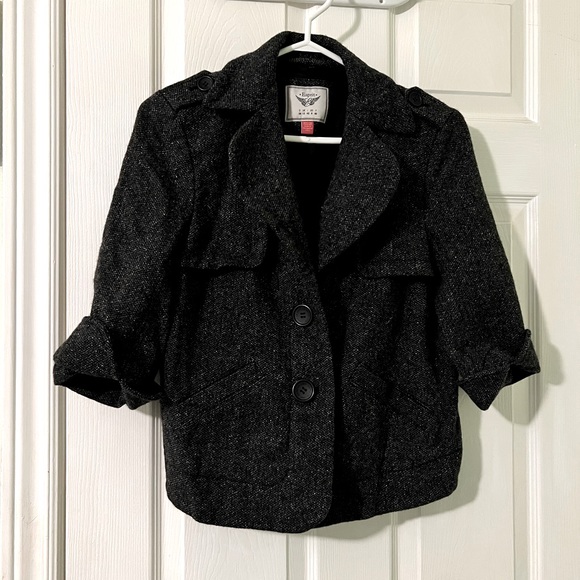 Espirit cropped 3/4 sleev blazer / jacket - Picture 1 of 2